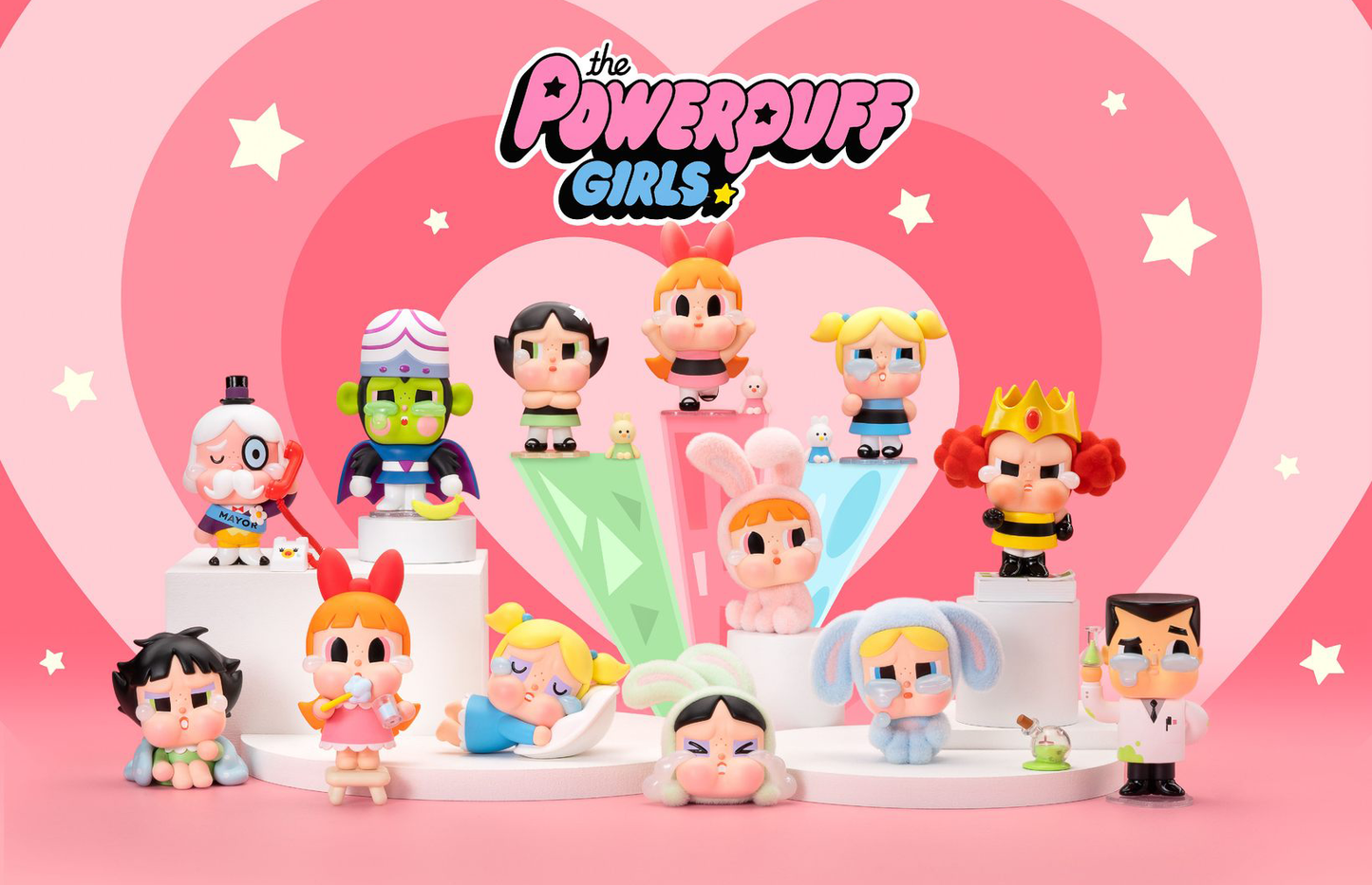 Pop Mart Cry Baby Powerpuff Girls Series Figure Blind Box