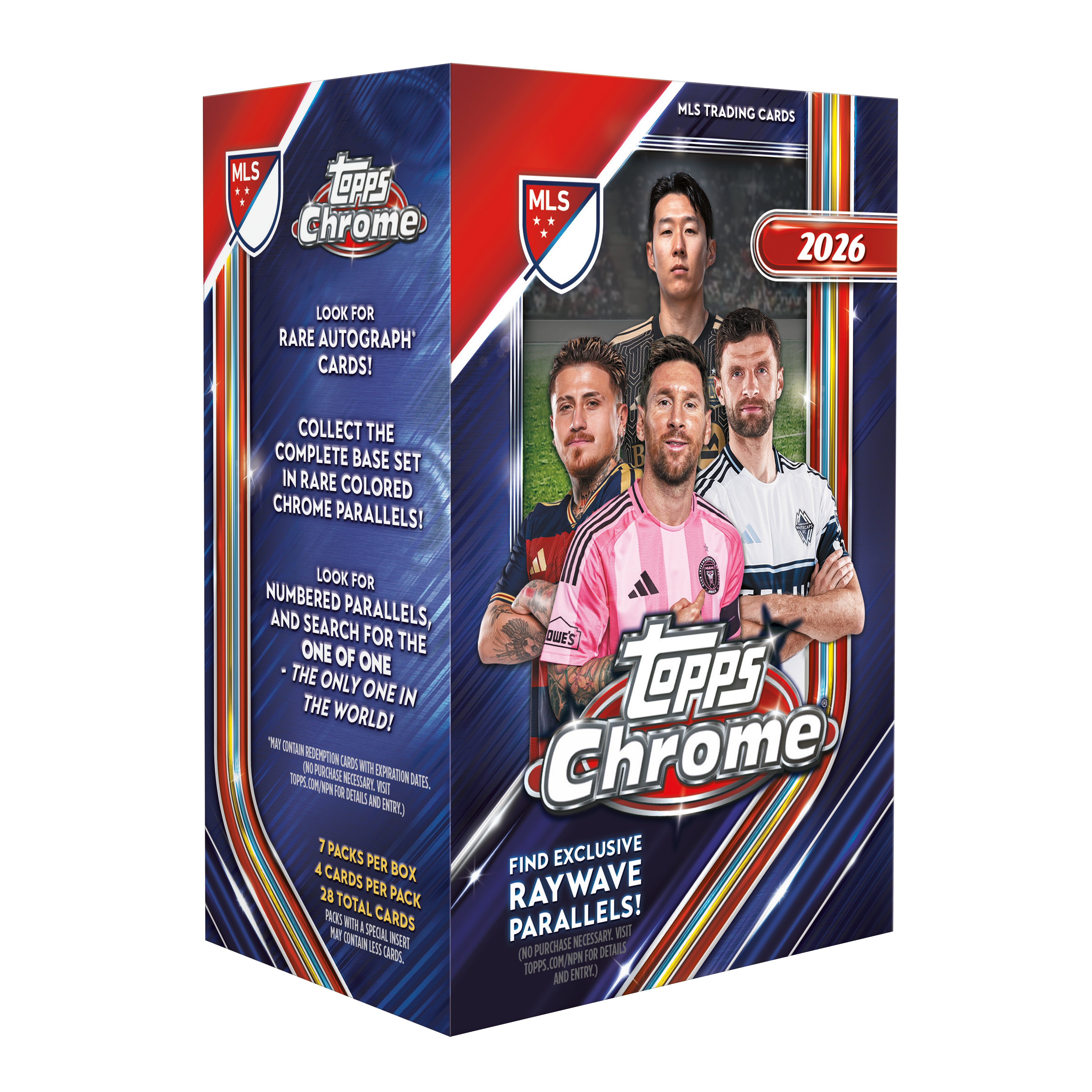 2026 Topps Chrome® MLS - Value Box