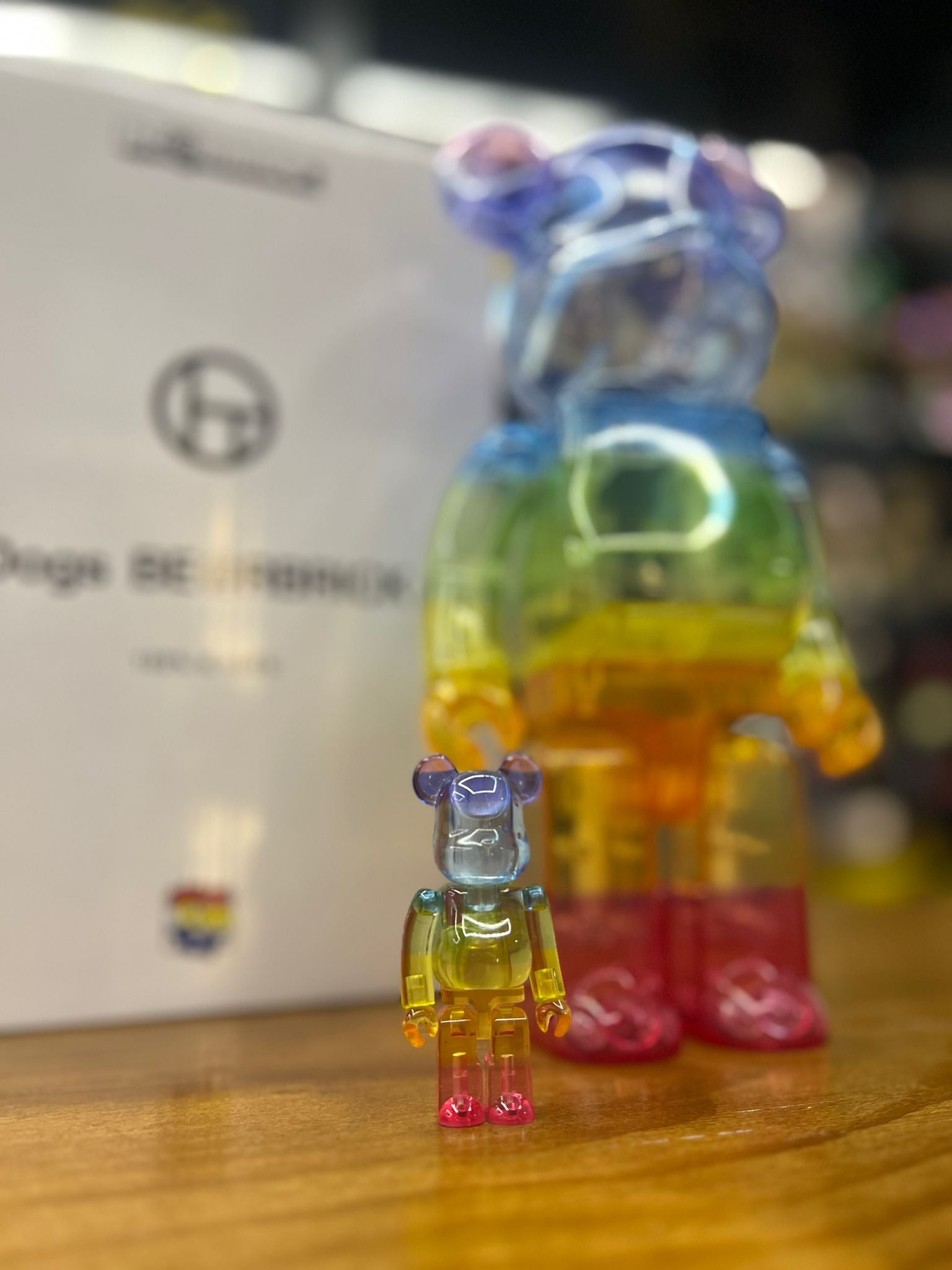 100% & 400% Be@rbrick Dogs clean multi