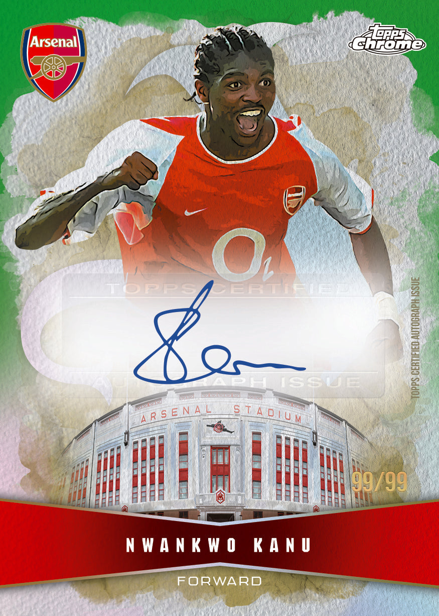 2025-26 Topps Chrome® Arsenal - Hobby Box