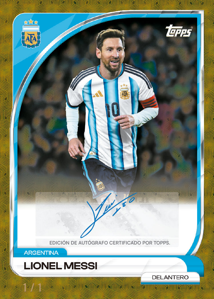 2025-26 TOPPS Argentina Collector tin