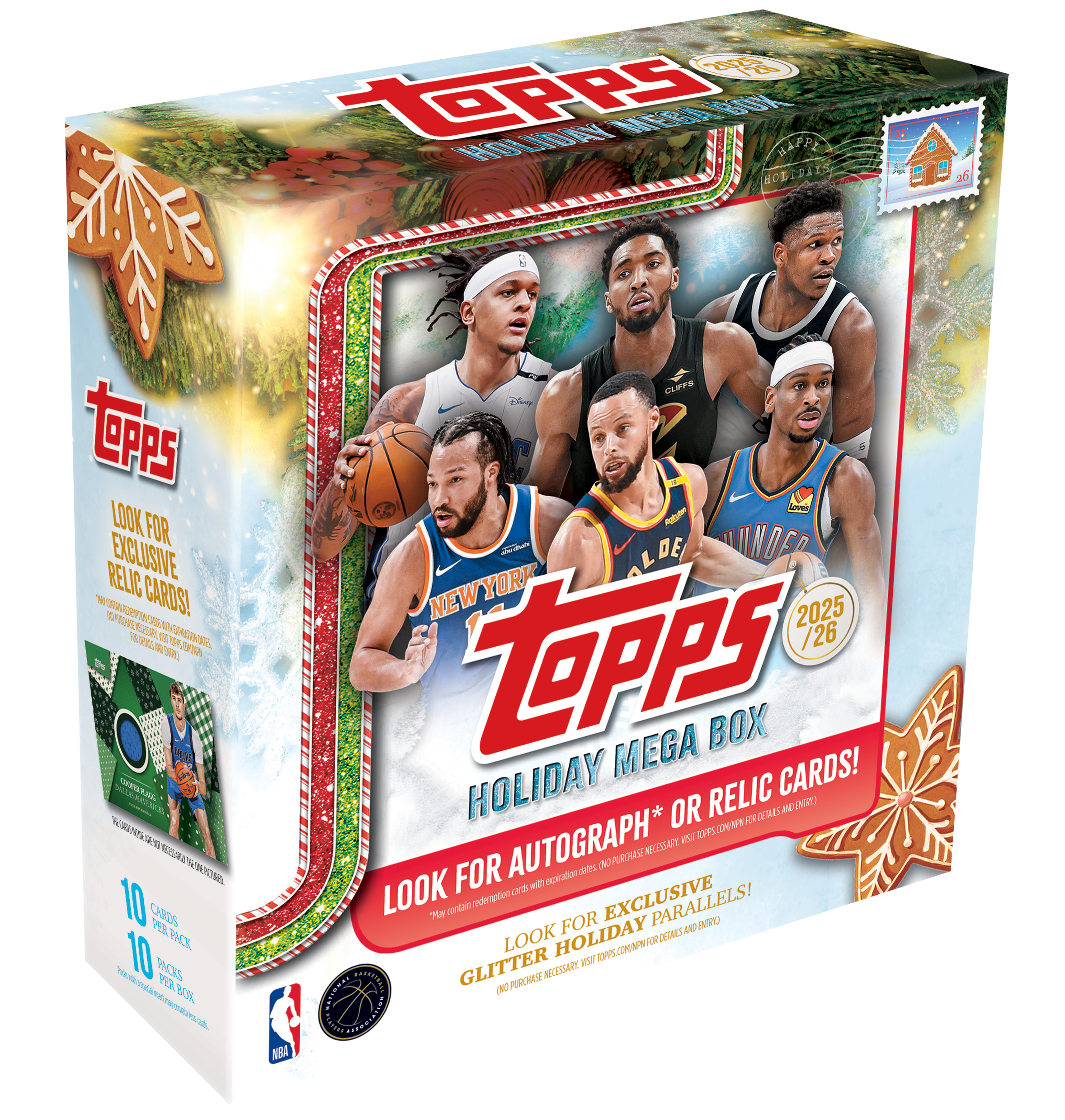 2025-26 Topps Holiday Basketball - Mega Box
