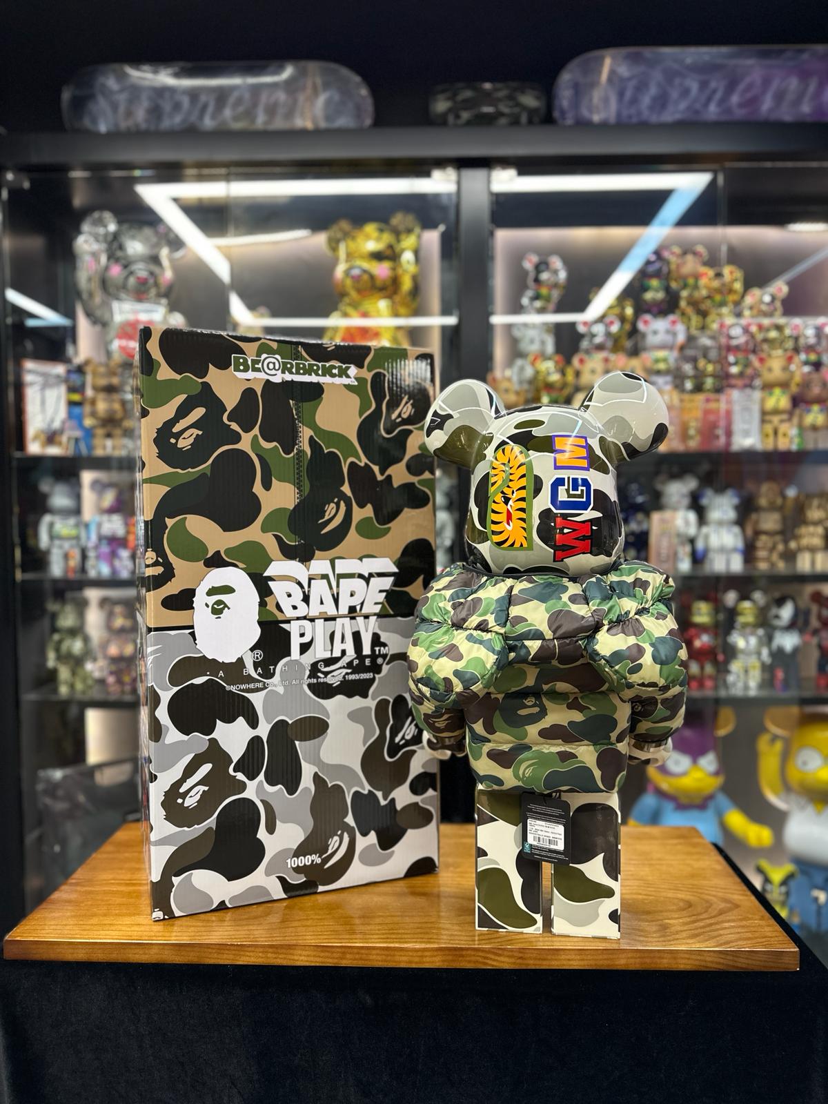 1000％ BE@RBRICK BAPE(R) × CANADA GOOSE SHARK