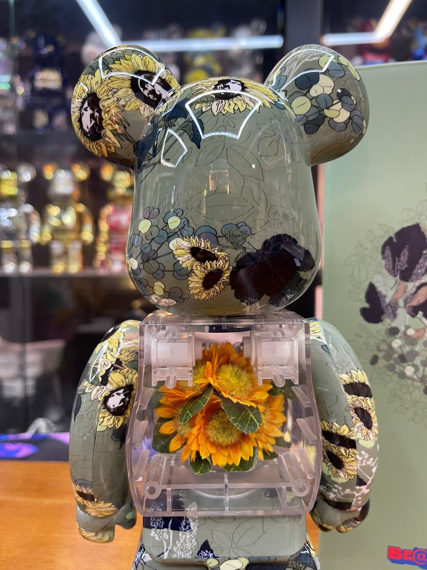 400％ BE@RBRICK FLOR@ SUNFLOWER