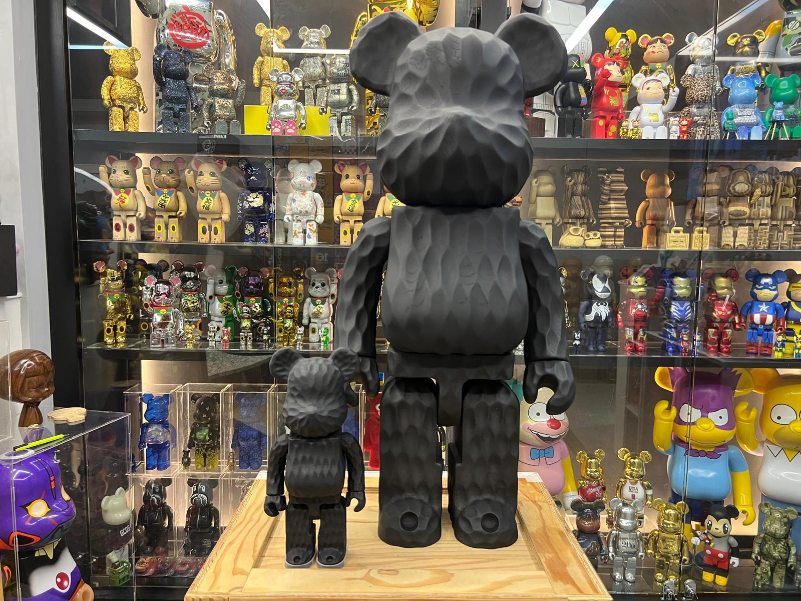 1000% Be@rbrick Karimoku X Fragment (Carved Wooden)