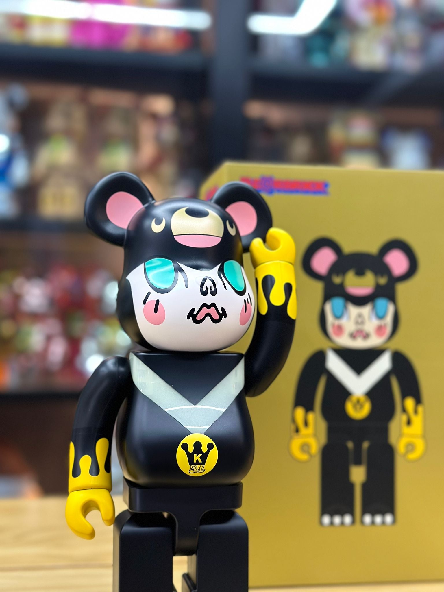 100% & 400 % BE@RBRICK X KENNYWORK MOLLY BEAR