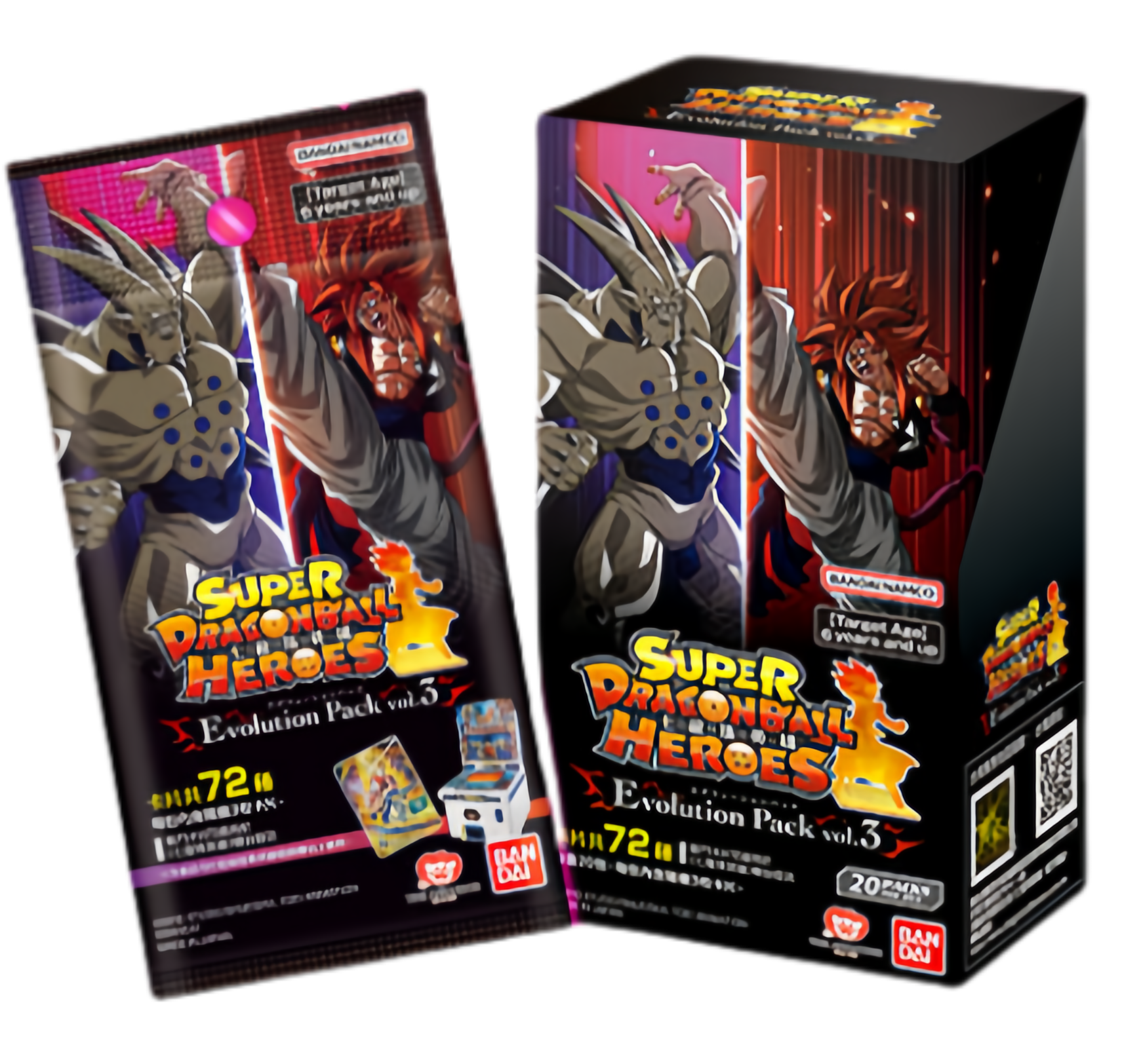 Bandai - 七龍珠英雄遊戲咭-進化篇 第三彈 Evolution Vol.3