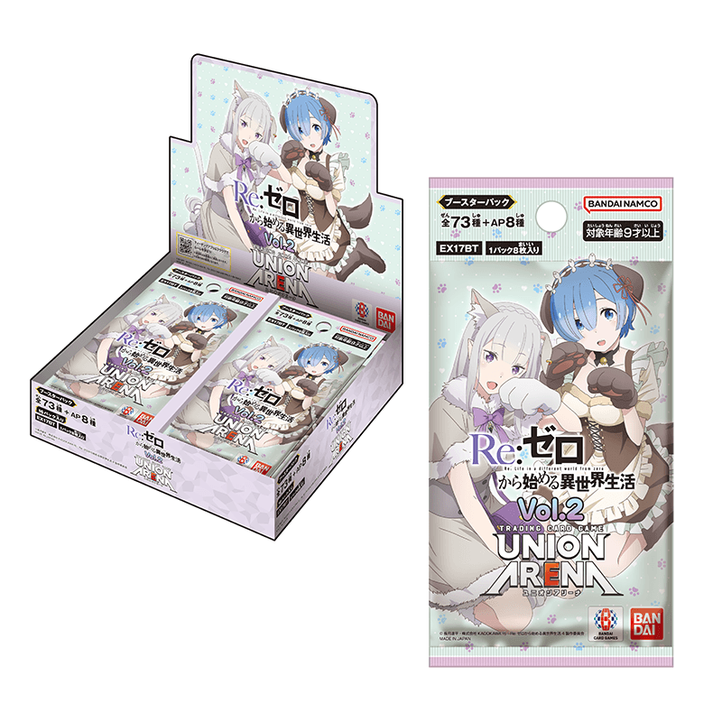 [EX17BT] UNION ARENA Re:從零開始的異世界 Vol.2 日版 Box
