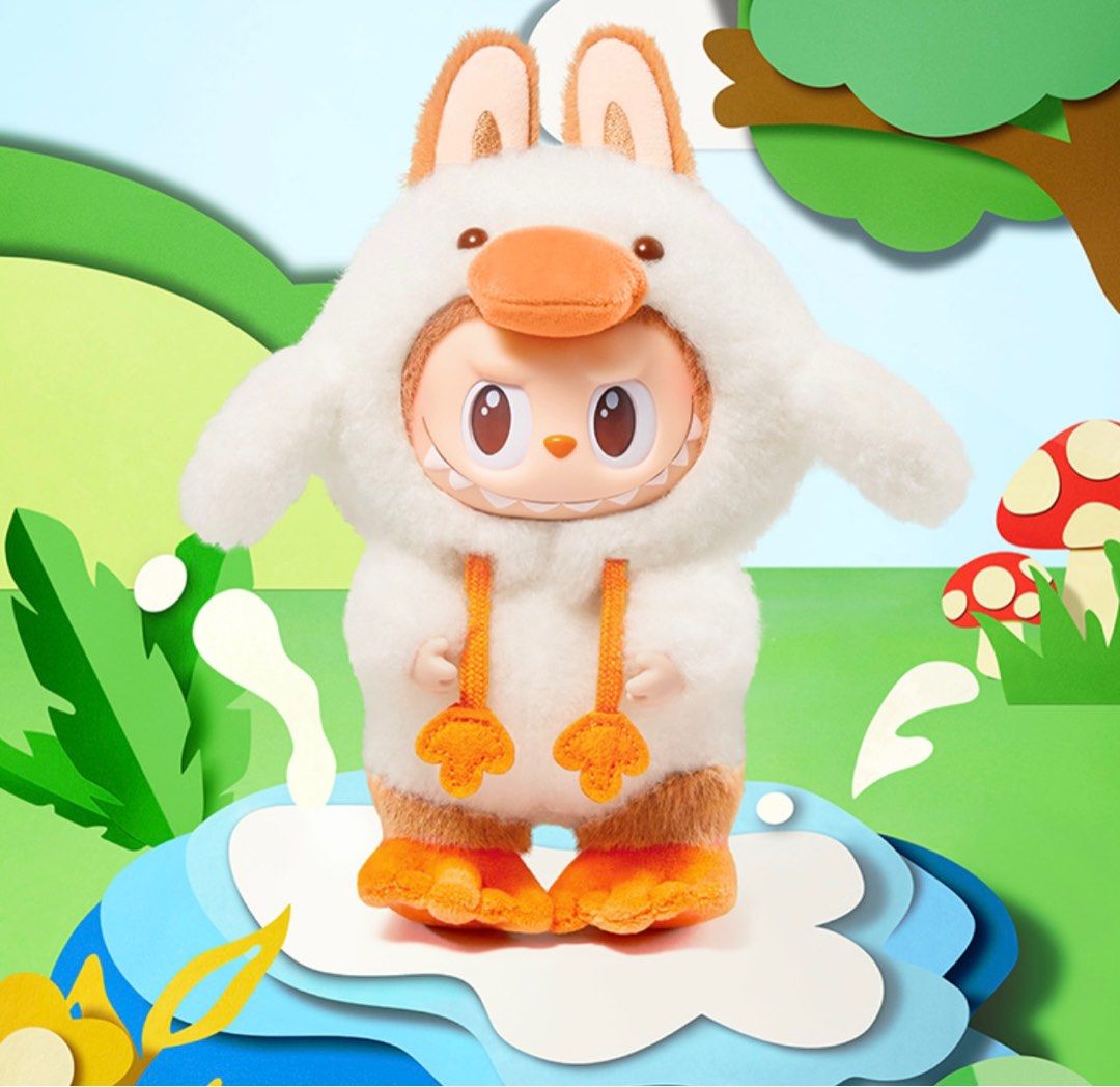 POP MART THE MONSTERS森林童話系列-搪膠毛絨吊卡 Forest Fairy Tale Series-Vinyl Plush Blister Pack
