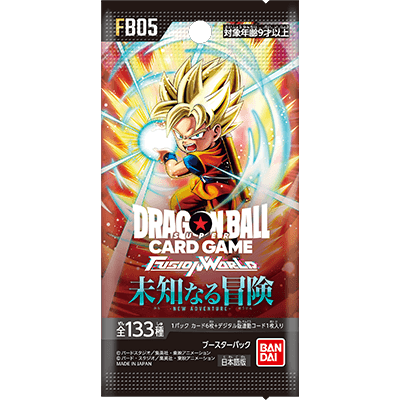 [FB05] 龍珠超卡牌游戲擴充包-未知的冒險 Dragon Ball Super Card-New Adventure