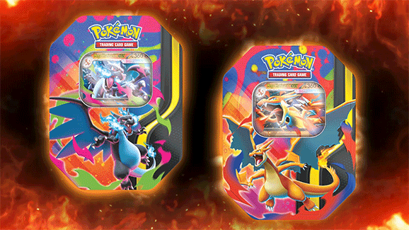 POKEMON MEGA CHARIZARD TIN
