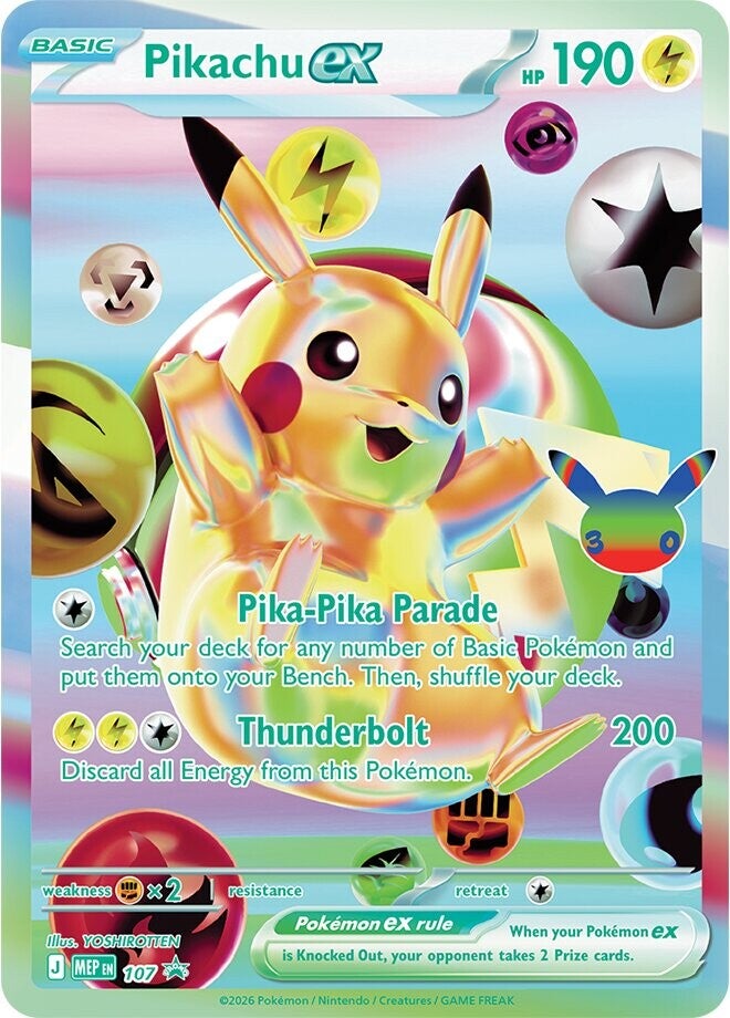[ME6.5] Pokemon TCG 30th Celebration  Ultra-Premium Collection—Day