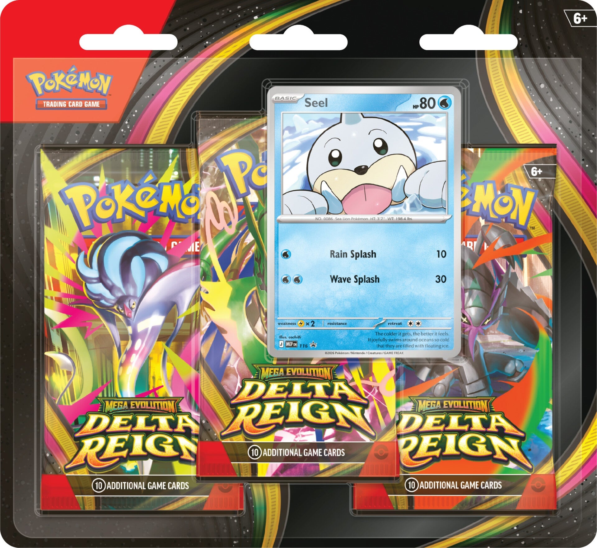 [Me06] Pokemon Delta Reign 3-Pack Blisters