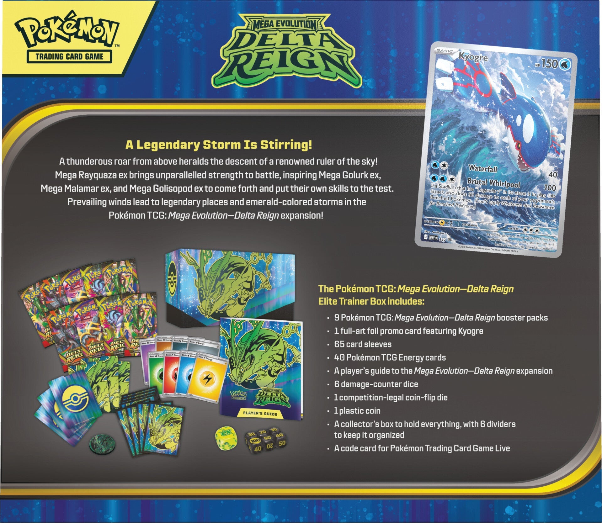 [Me06] Pokemon Delta Reign Elite Trainer Box - ETB