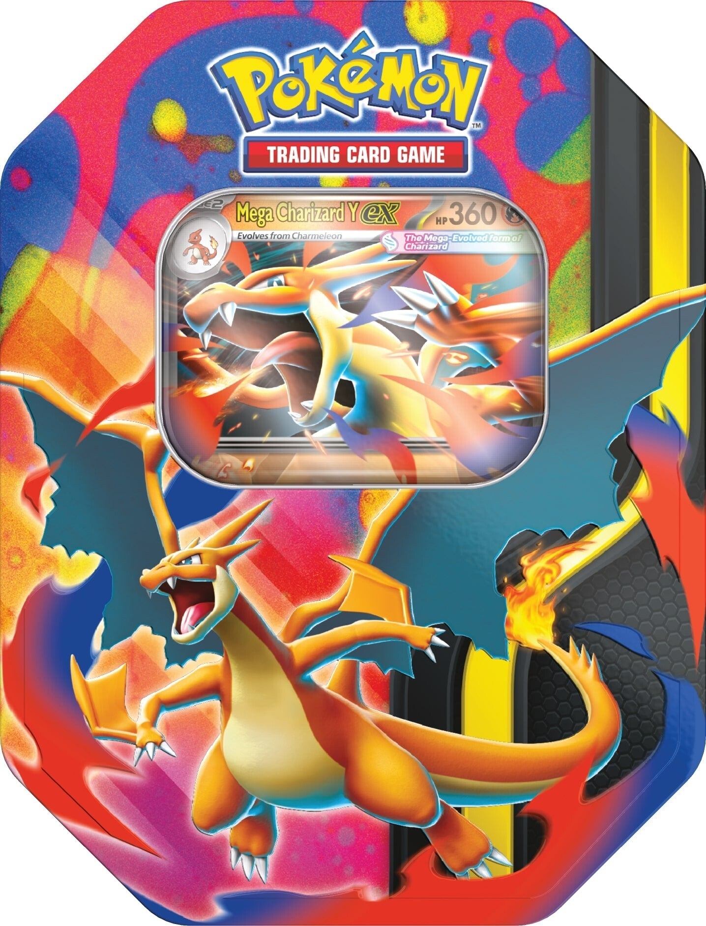 POKEMON MEGA CHARIZARD TIN