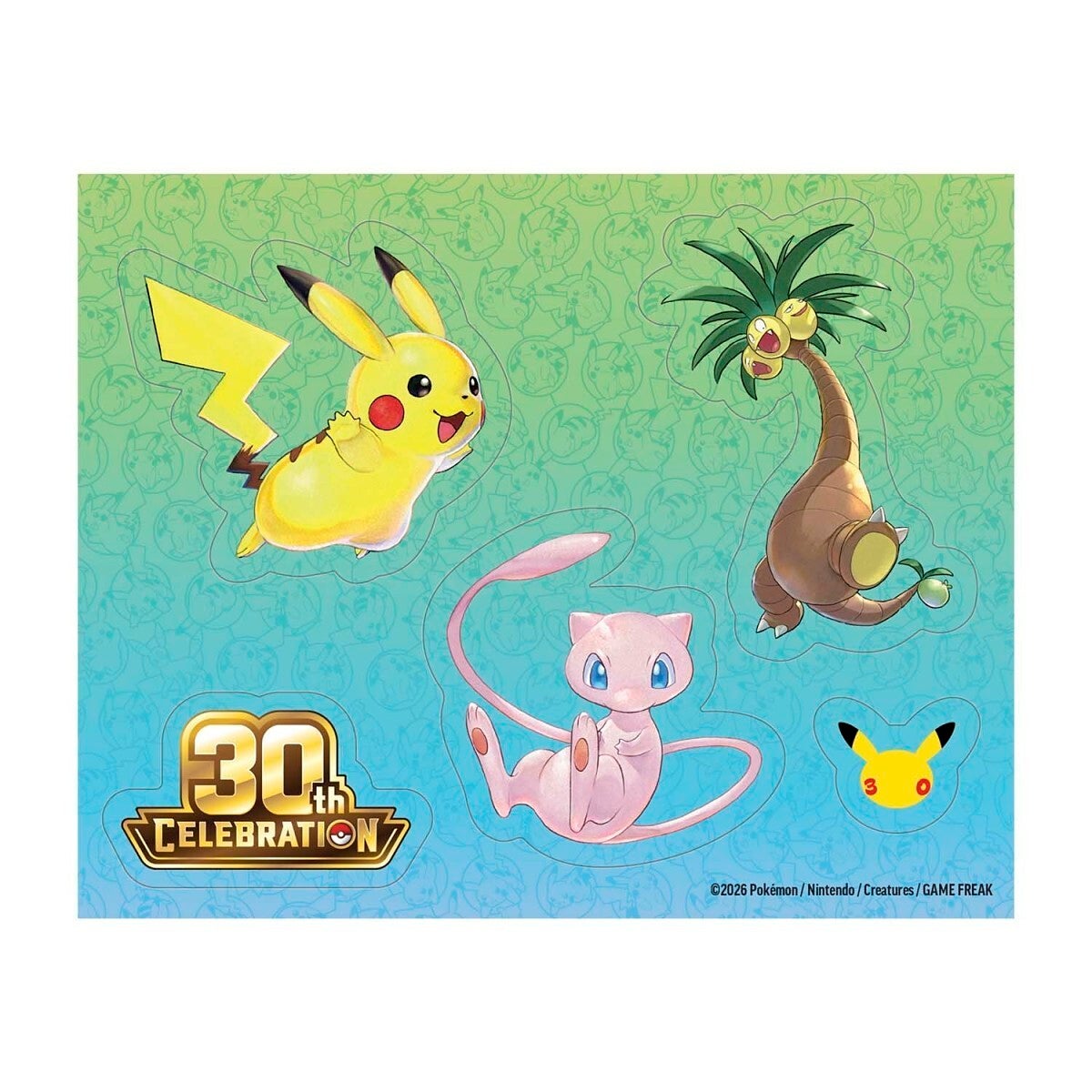 [ME6.5] Pokemon TCG 30th Celebration  Tech Sticker Collection Alolan Exeggutor