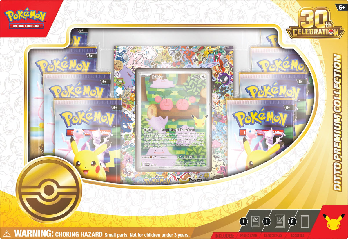 [ME6.5] Pokemon TCG 30th Celebration Ditto Premium Collection