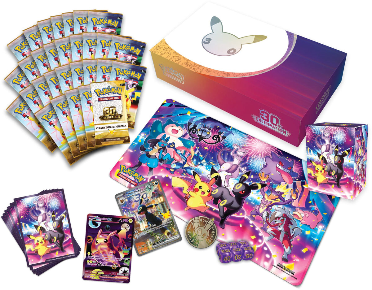 [ME6.5] Pokemon TCG 30th Celebration  Ultra-Premium Collection—Night