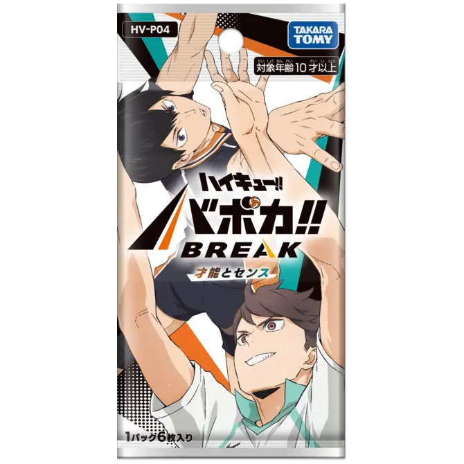 [HV-P04] 排球少年 天賦與感知 日版 Box
