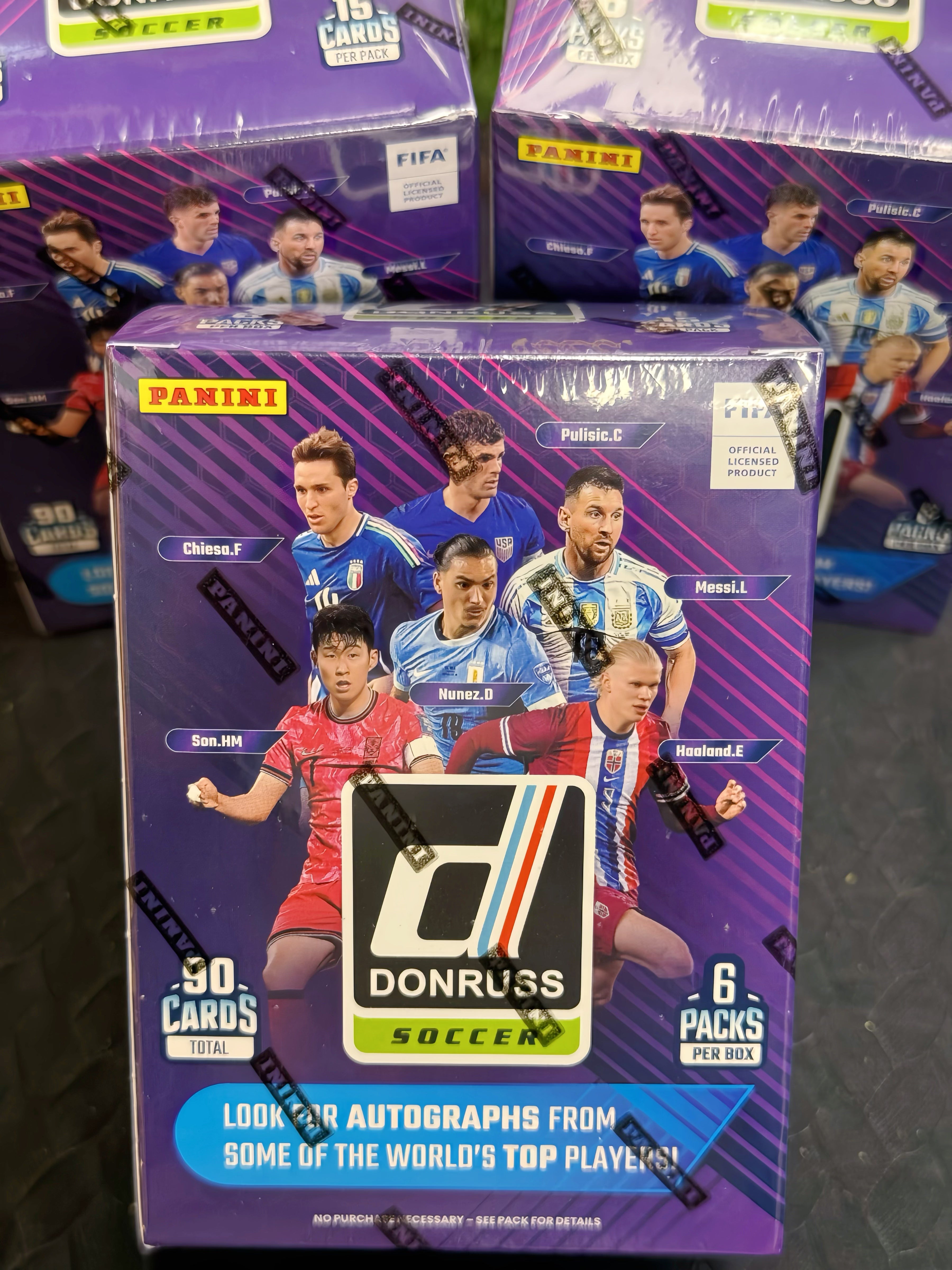 2024-25 Panini Donruss Soccer Trading Card Blaster Box Factory Sealed