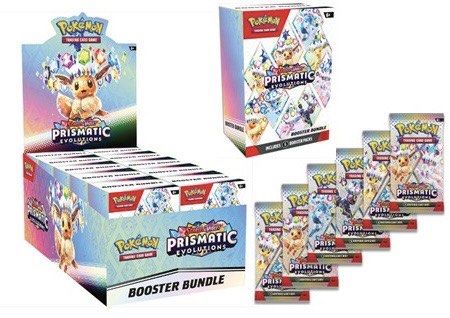 SV8.5 Pokemon Prismatic Evolution Booster Bundle