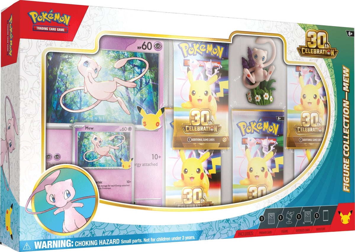 [ME6.5] Pokemon TCG 30th Celebration Figure Collection—Mew