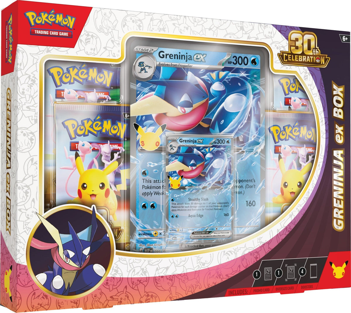 [ME6.5] Pokemon TCG 30th Celebration Pokémon Pokémon Greninja ex Box
