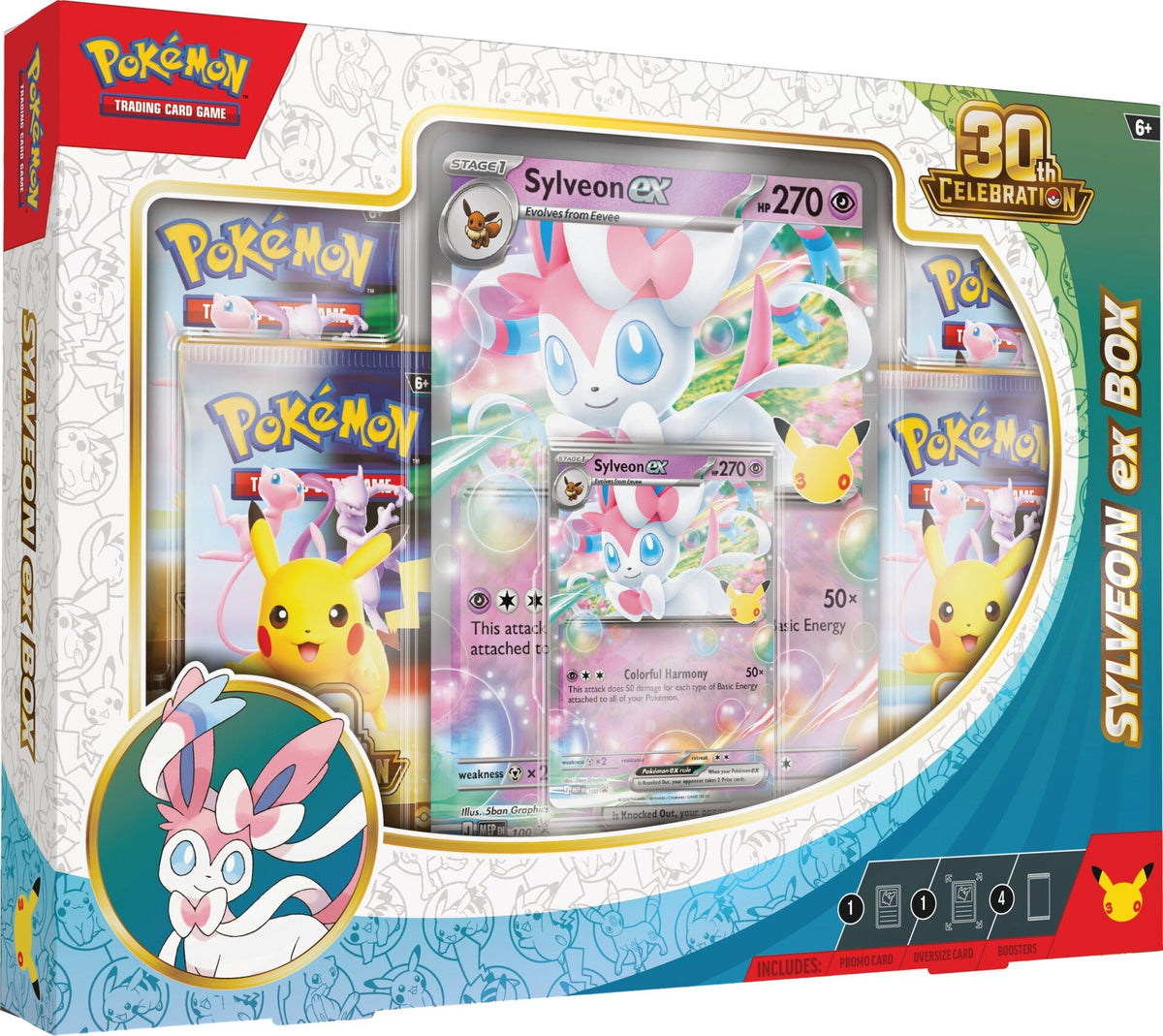 [ME6.5] Pokemon TCG 30th Celebration Pokémon Sylveon ex Box