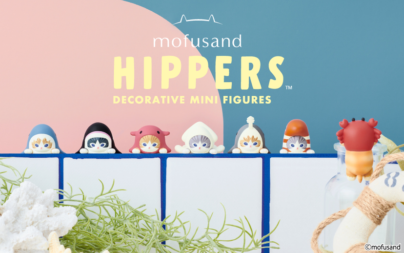 Sonny Angel Hippers Decorative Figures Mofusand Series 貓福山