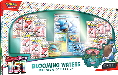 Pokemon Card Scarlet & Violet 151 Blooming Waters Premium Collection