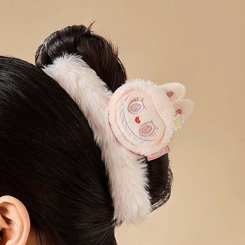 POPLAND MOKOKO甜心系列-毛絨抓夾 MOKOKO Sweetheart Series-Plush Hair Clip