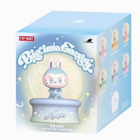 POP MART THE MONSTERS前方高能系列-盲盒水晶球 Big into Energy Series-Crystal Ball Blind Box