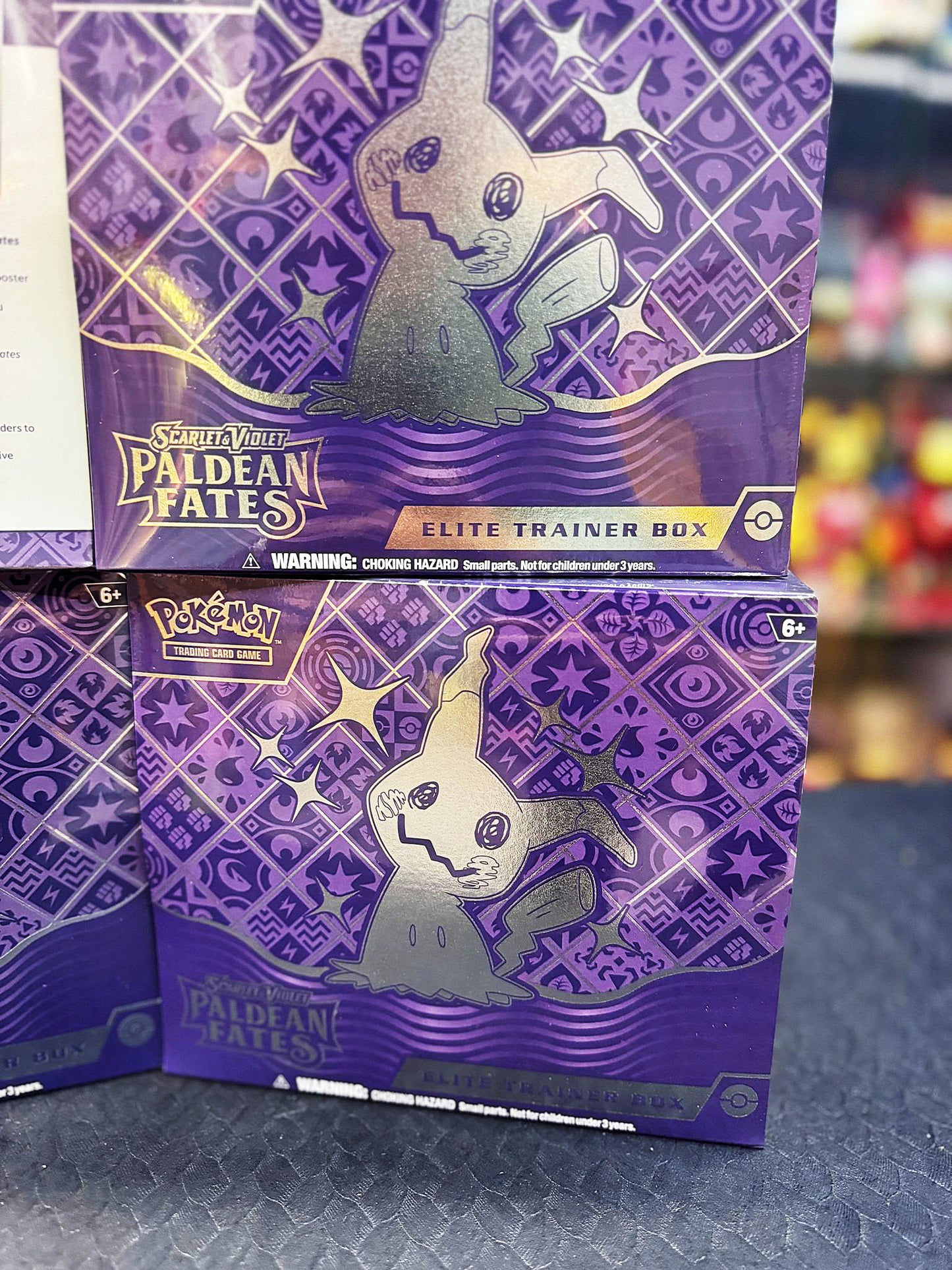 [SV4.5] Pokemon Paldean Fates Mimikyu Elite Trainer Box