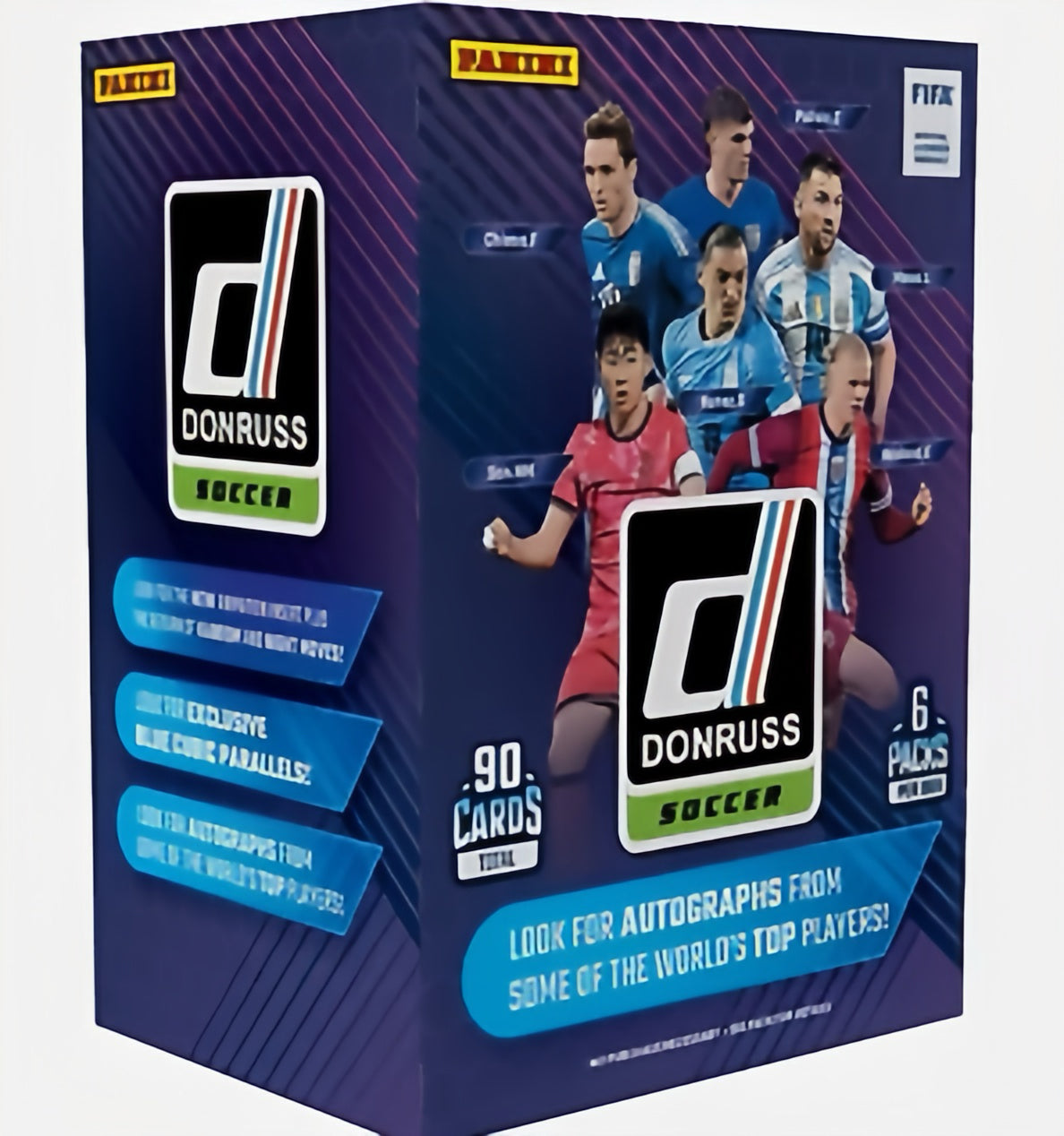 2024-25 Panini Donruss Soccer Trading Card Blaster Box Factory Sealed