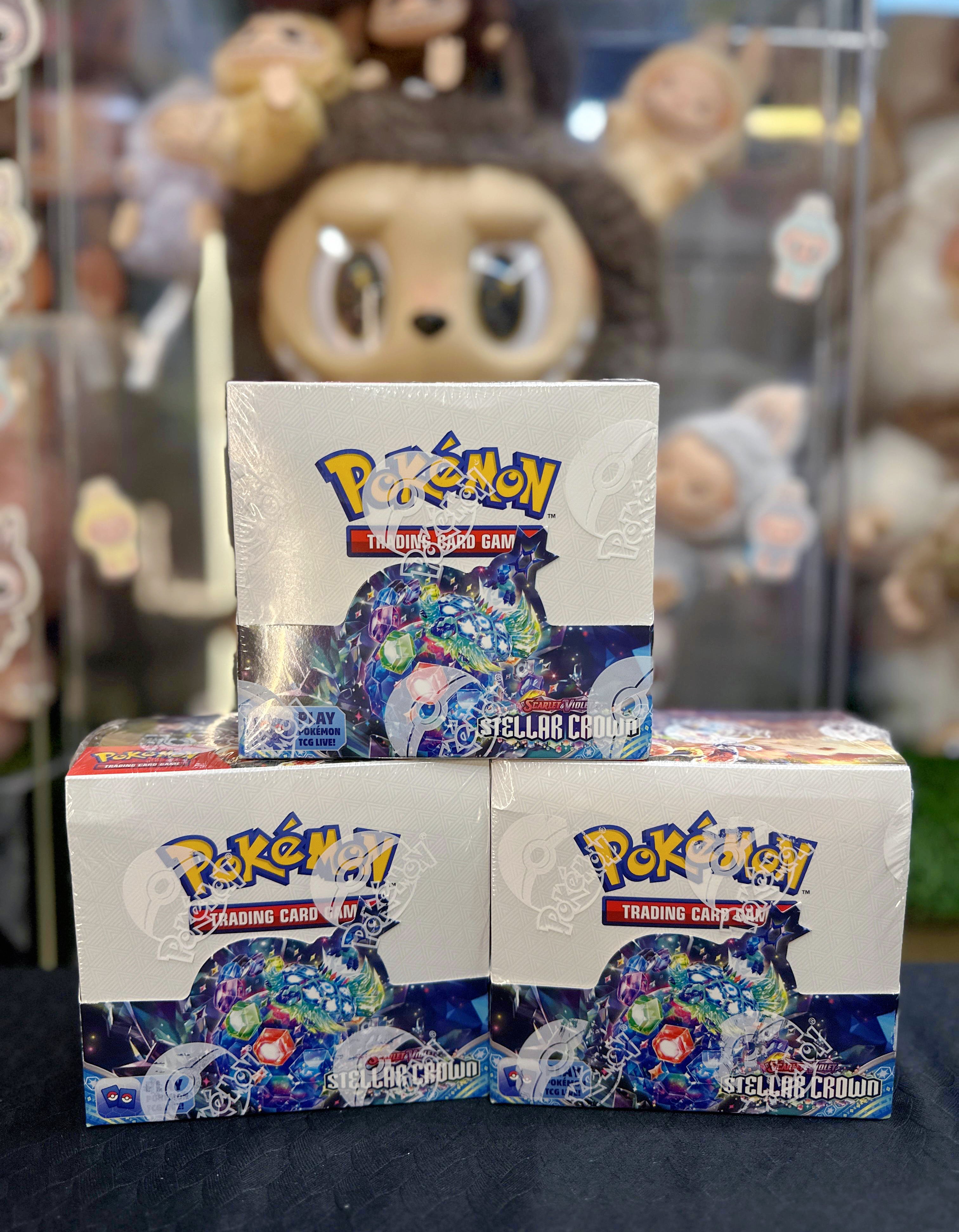 Pokemon Scarlet & Violet-Stellar Crown Booster Display Box (36 Packs)