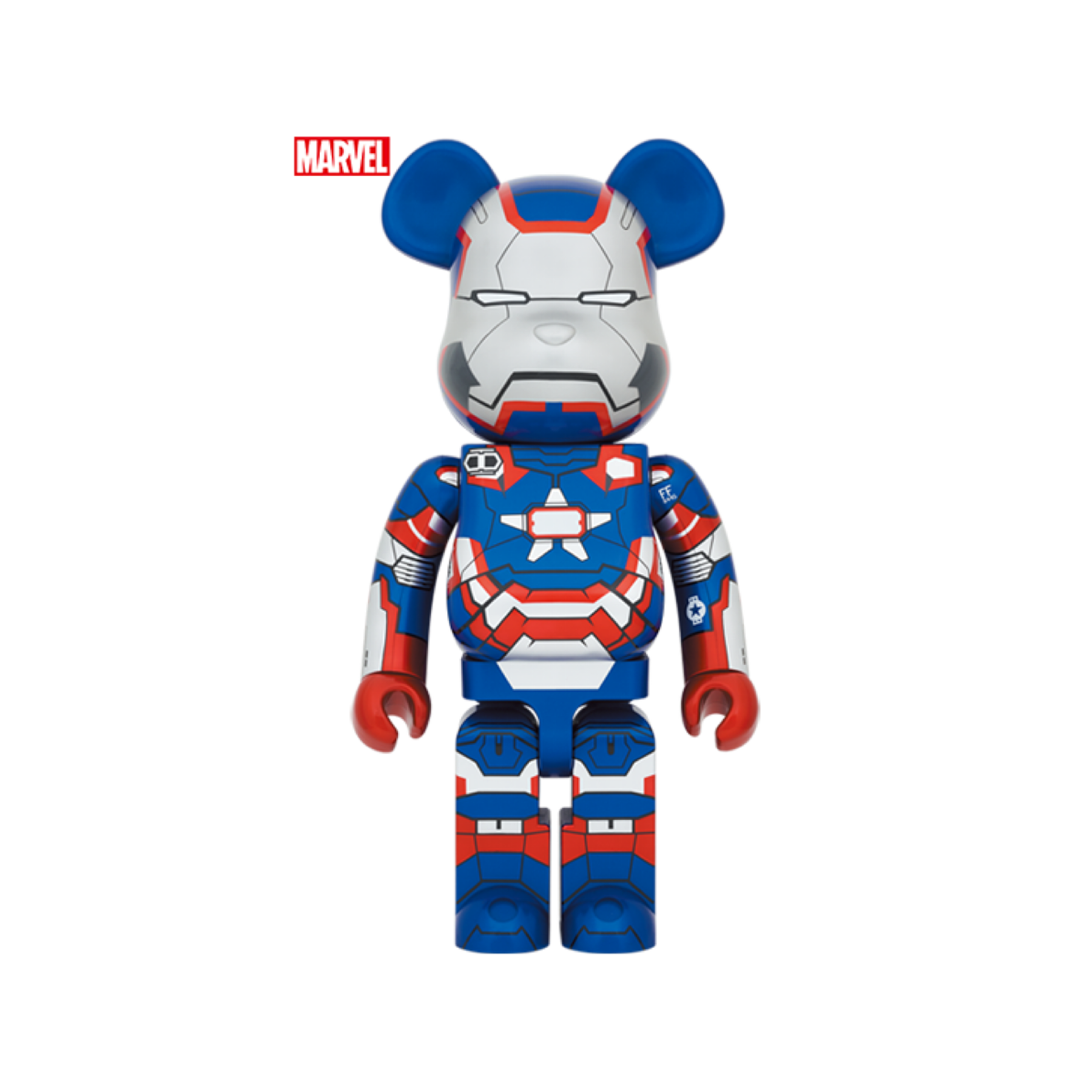 1000% Be@rbrick Iron Patriot 愛國者