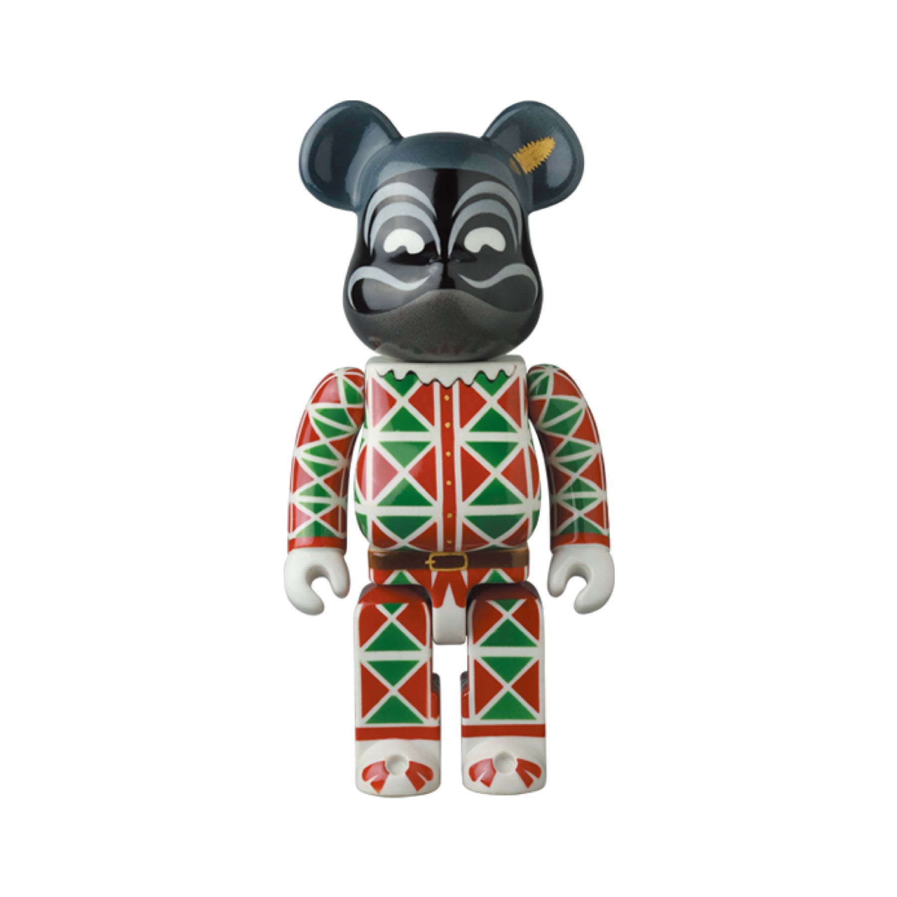 400% 九谷燒 Be@rbrick Arlecchino