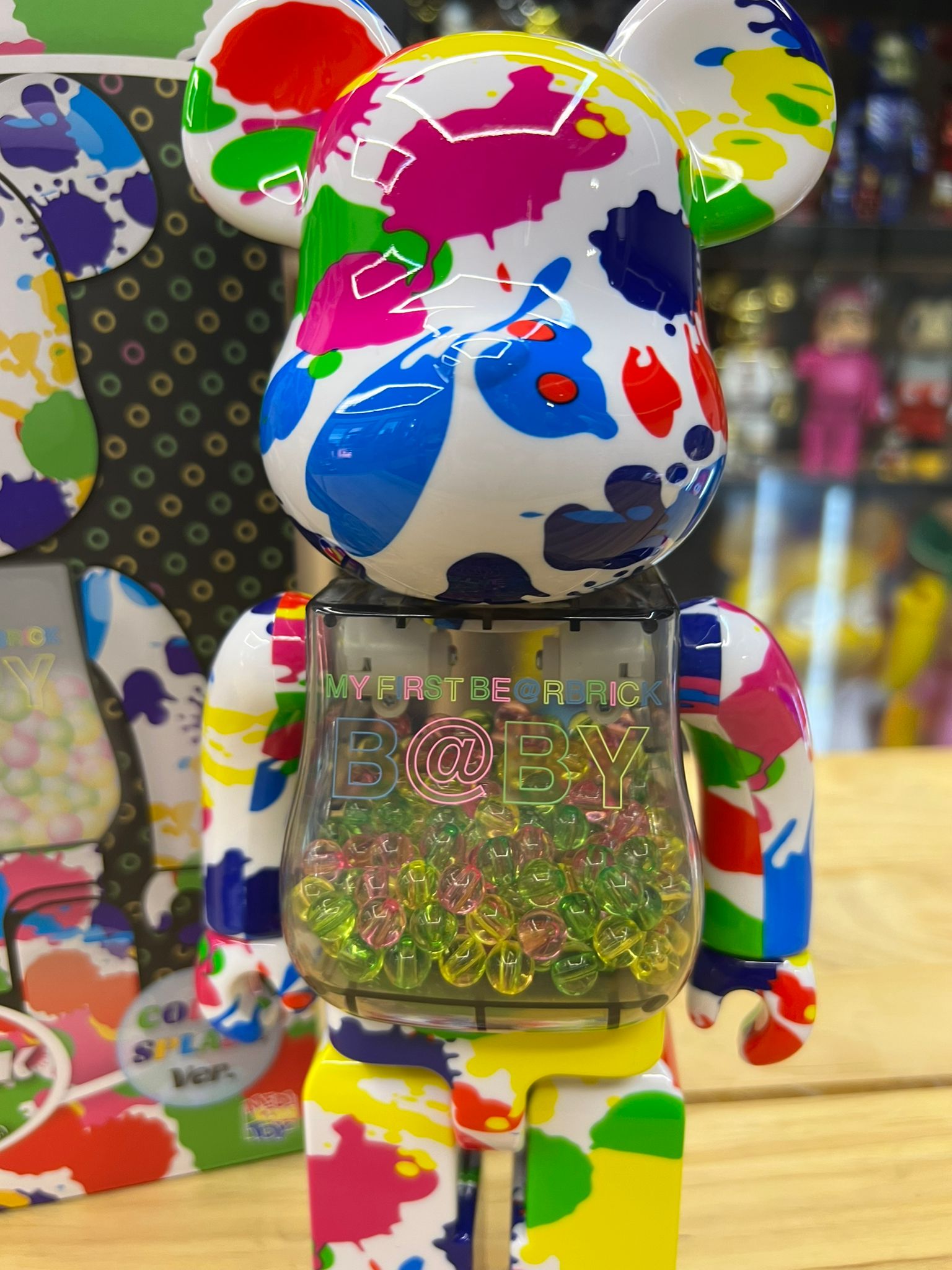 MY FIRST BE@RBRICK B@BY COLOR SPLASH Ver-