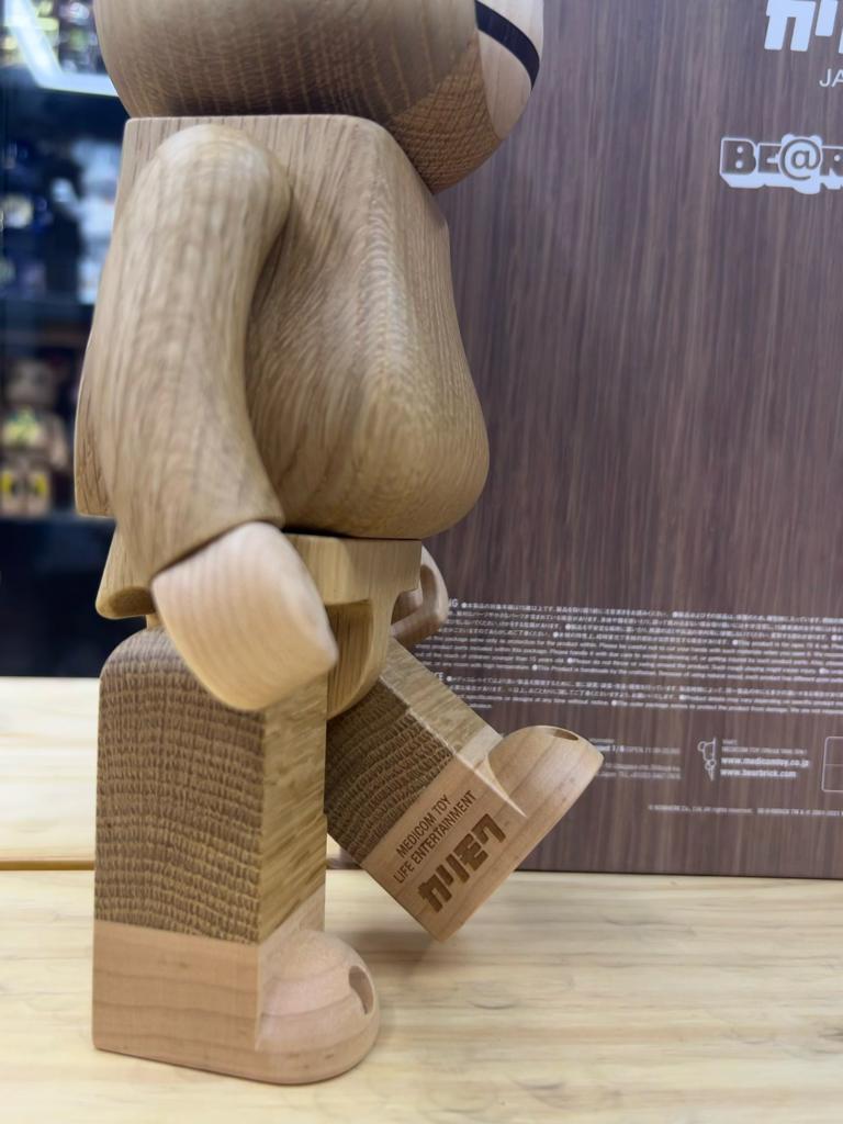 400% Be@rbrick カリモク Karimoku BABY MILO(R) 2021 (Wood)