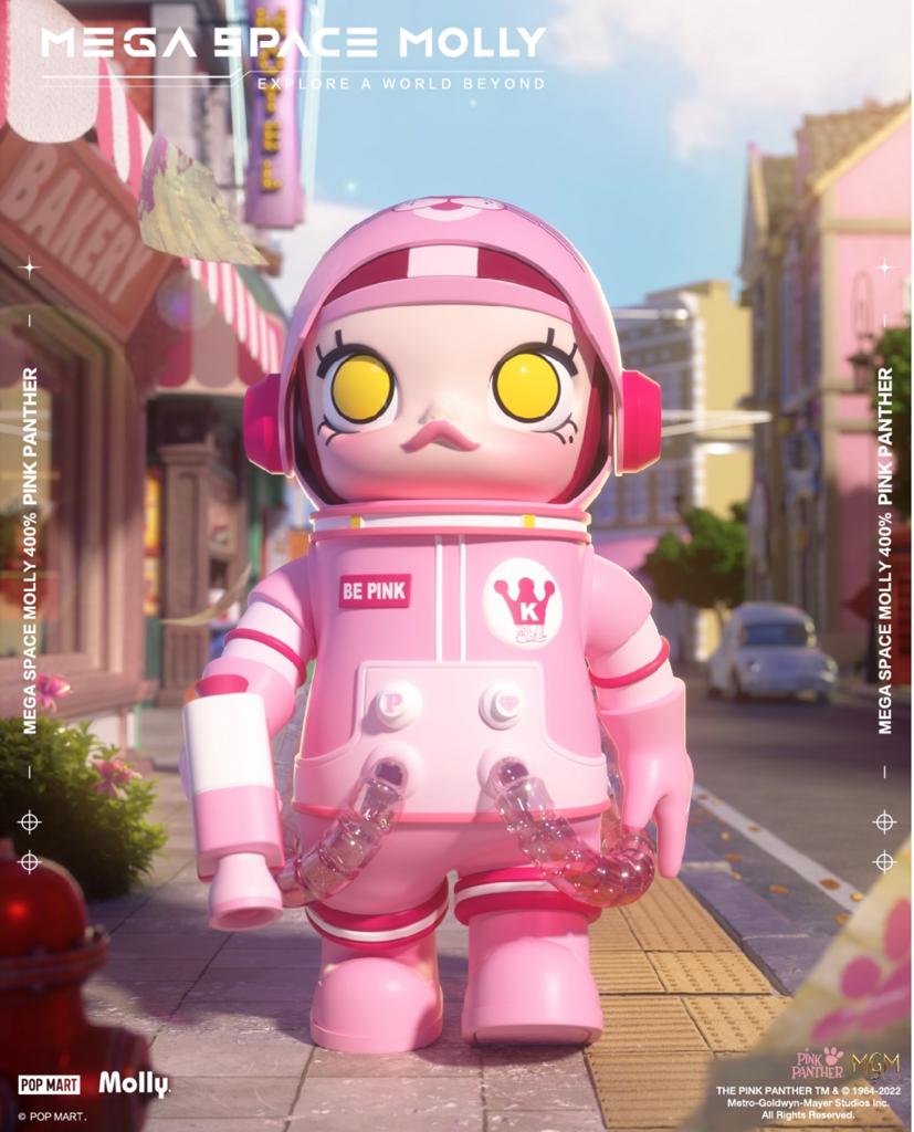 400% Mega Space Molly Pink Panther (เสือดาวโง่)