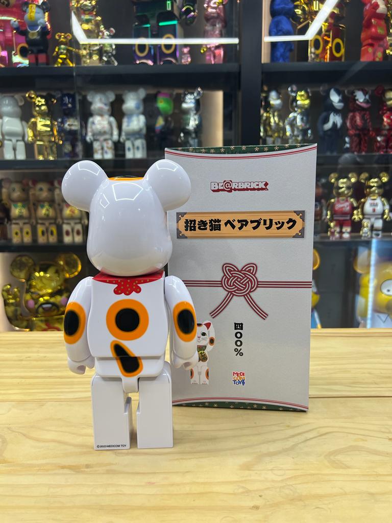 400% Be@rbrick 招き猫 開運・千万両 – Madmaxtoys