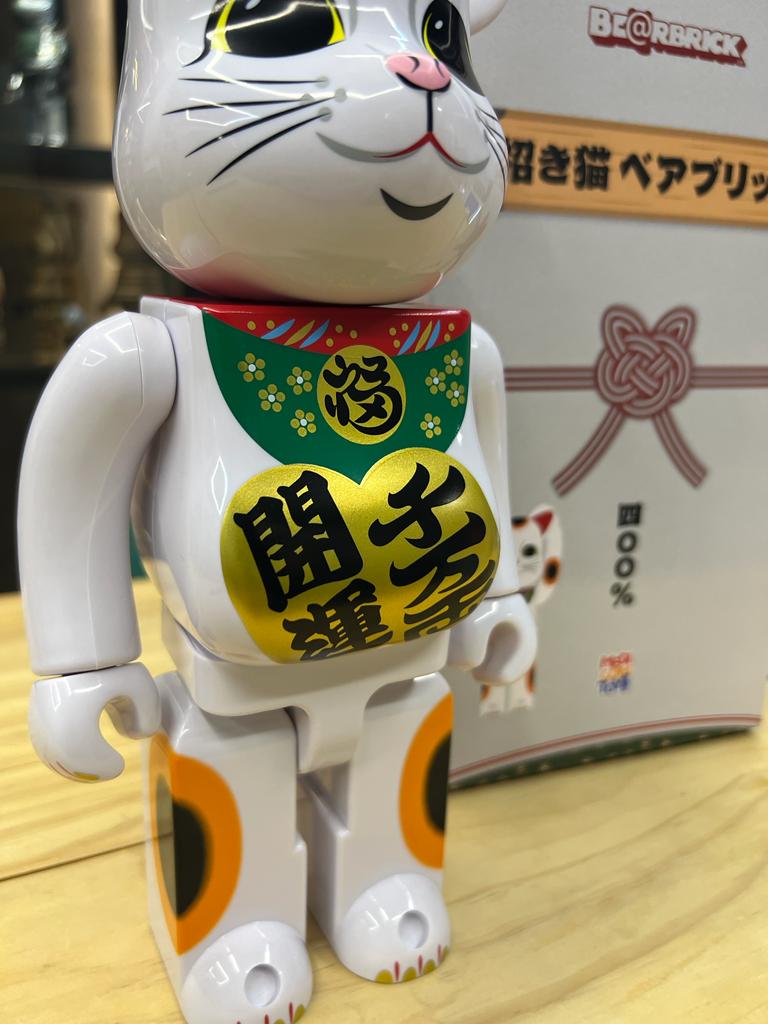 400% Be@rbrick 招き猫 開運・千万両