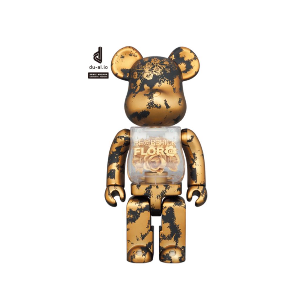 400% be@rbrick Flor@ Gold