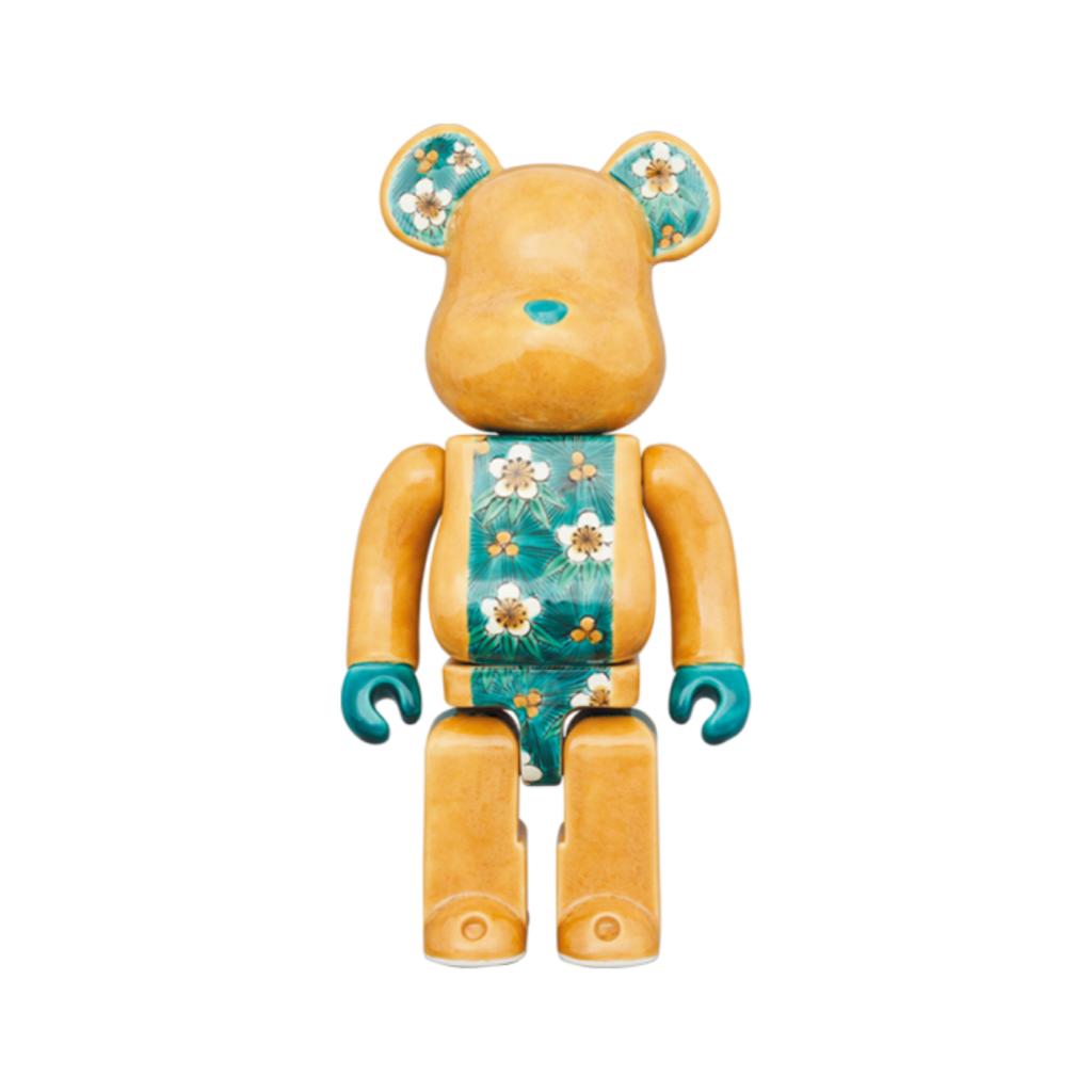 400% Be@rbrick 九谷燒 匠黄晶彩磁彩三友 (Kutani Ware Ceramics Artwork)