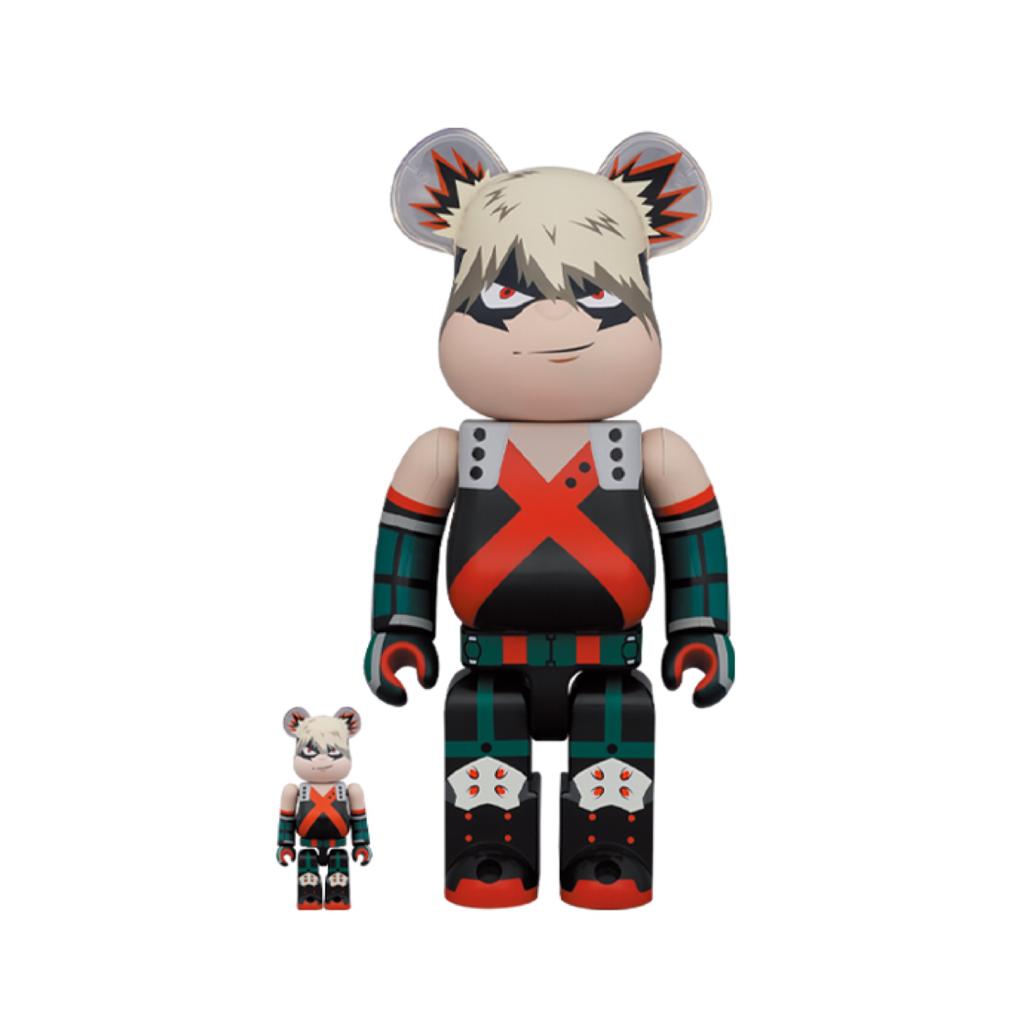 100% &amp; 400% Be@rbrick Bakugo Katsuki