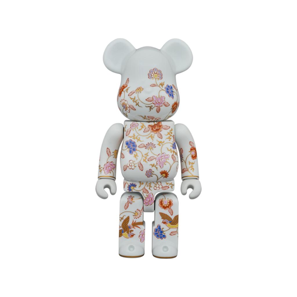 400％ 有田Be@rbrick 有田燒【花鳥紋】(Arita Flower and Bird Pattern)