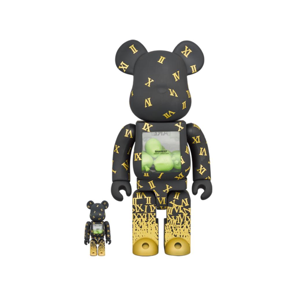 100％ & 400％ Be@rbrick Shareef 3 (青蘋果)