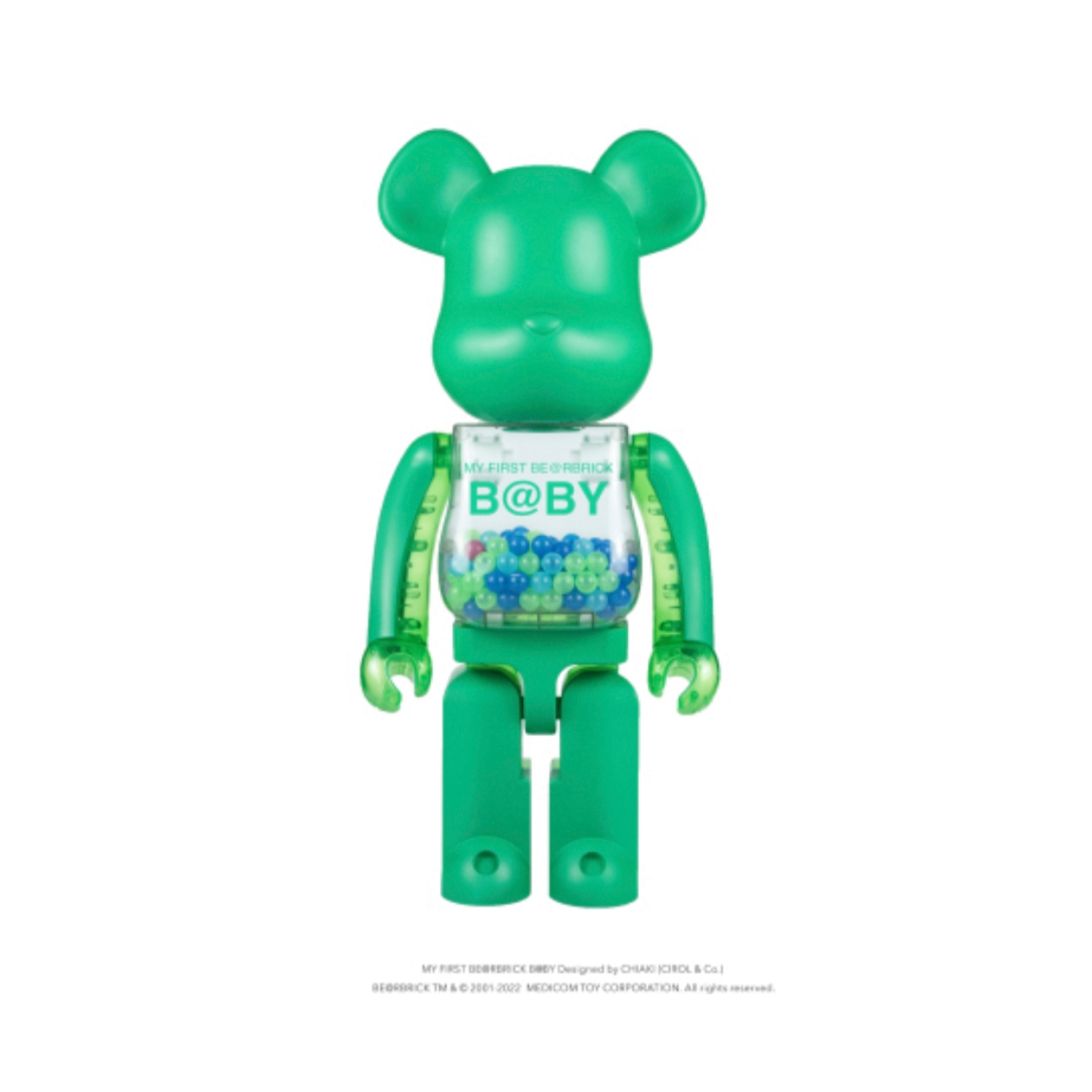 1000% WF Fashion X My First Be@rbrick Baby 2022 (Green) – Madmaxtoys