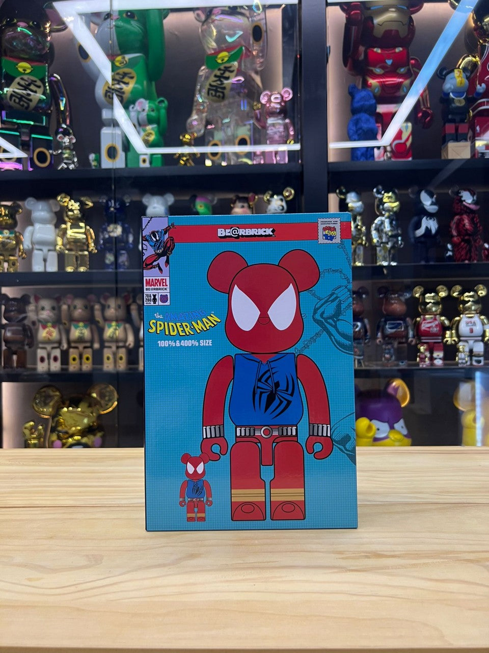 100% & 400% be@rbrick Spider-Man spider Scarlet