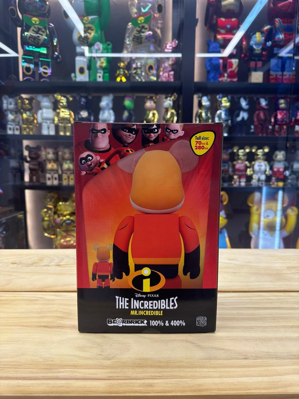 100% u0026 400% Be@rbrick The Incredibles Mr. Incredible – Madmaxtoys